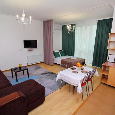 Уютные И Комфортные Квартиры В Жк Манхэттен Apartment Almaty Luaran gambar