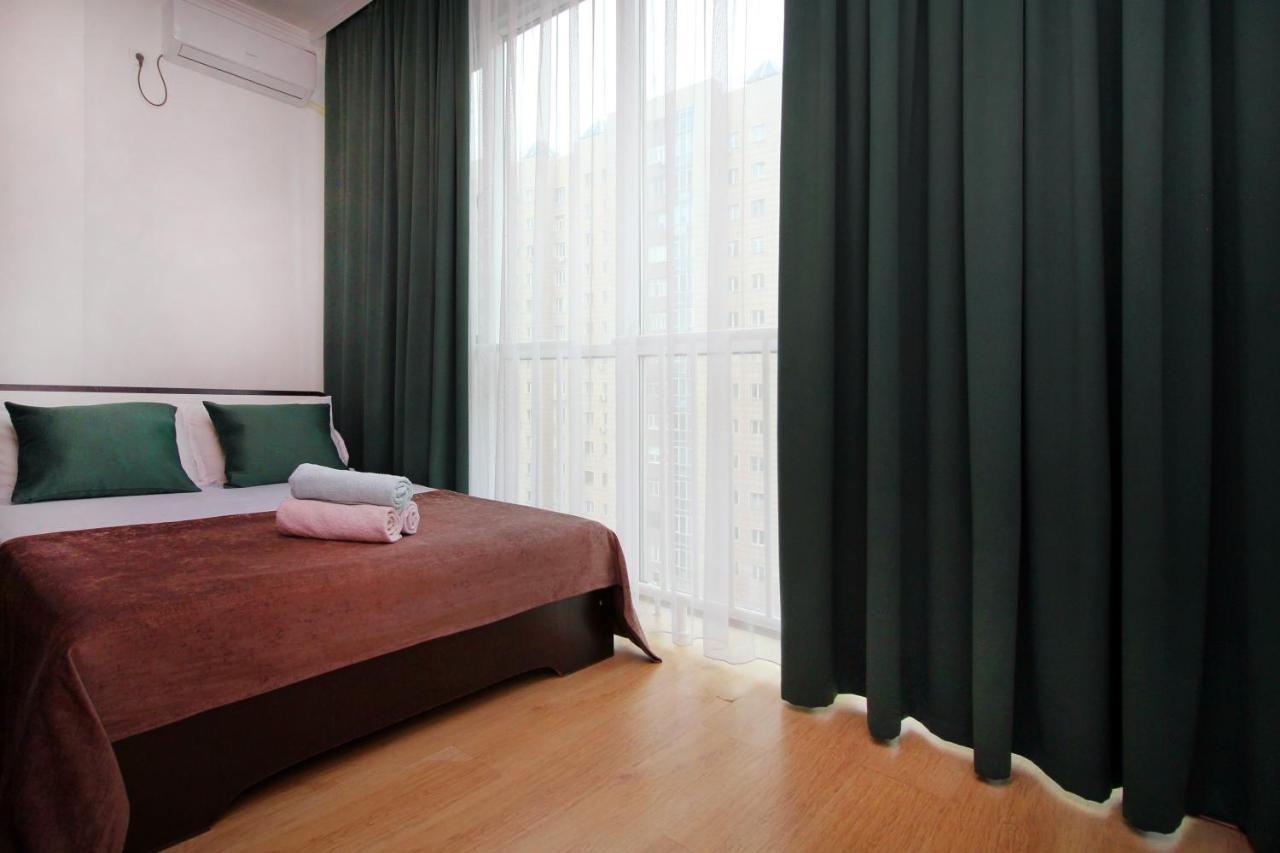 Уютные И Комфортные Квартиры В Жк Манхэттен Apartment Almaty Luaran gambar